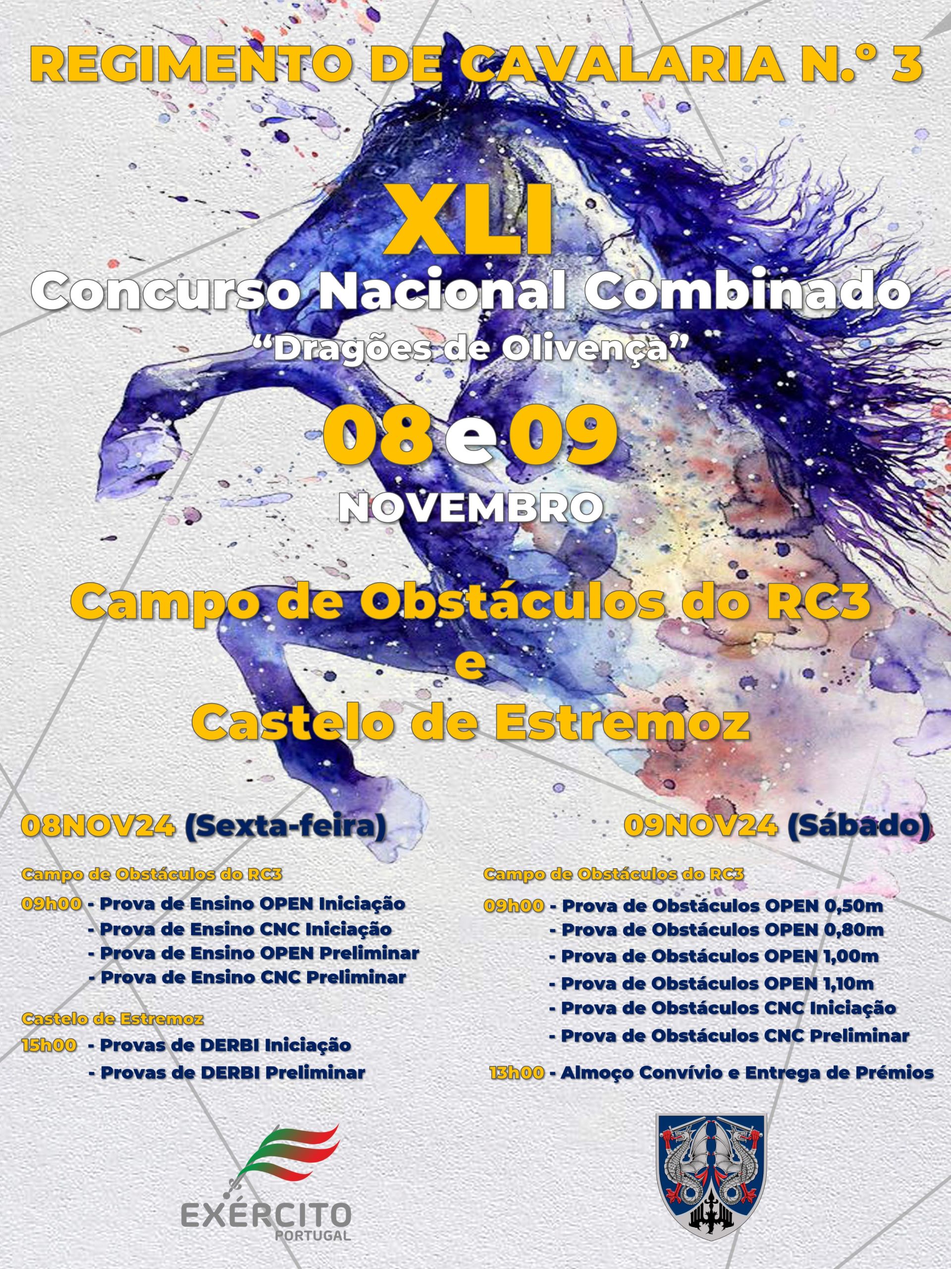 XLI CONCURSO COMBINADO EM ESTREMOZ