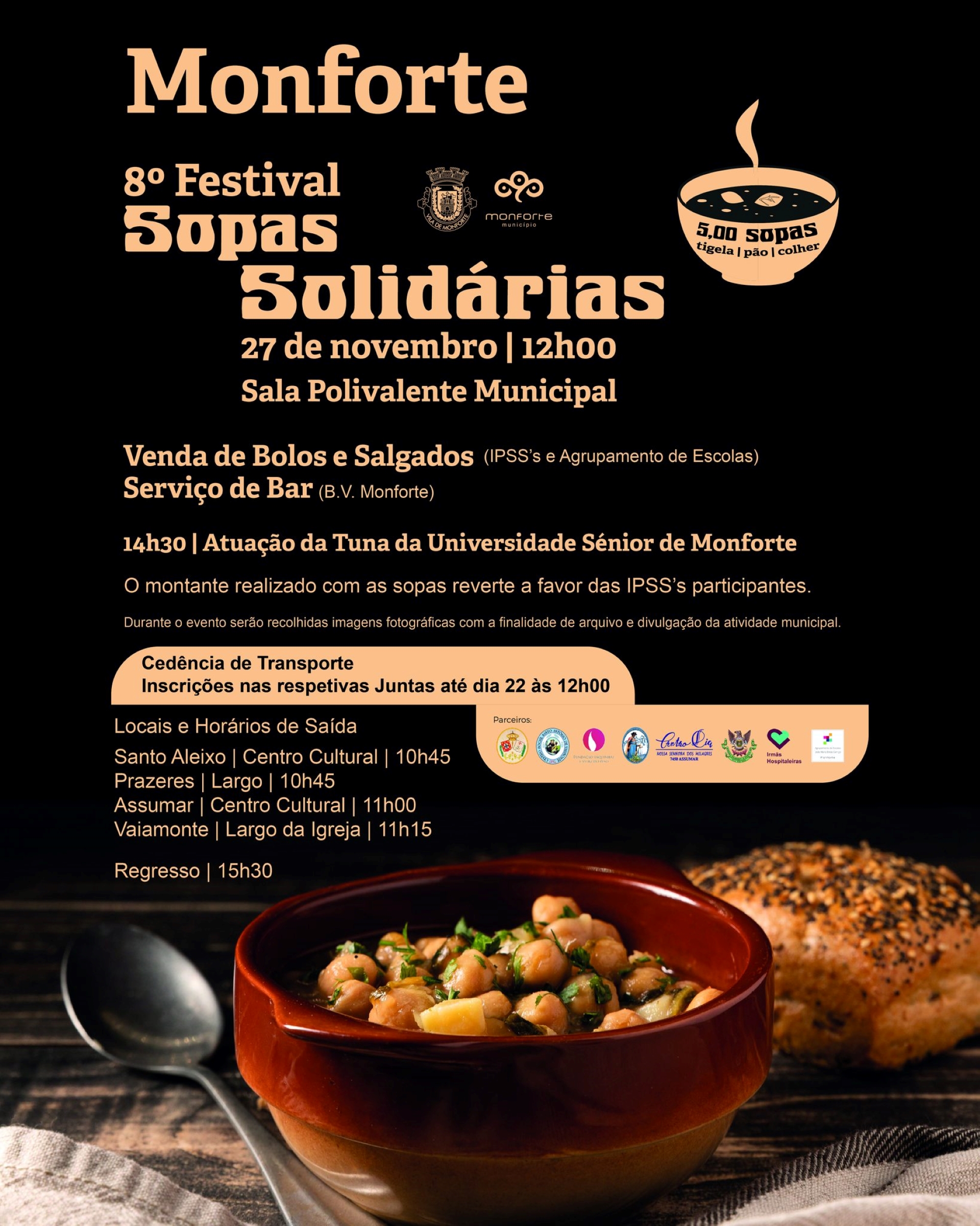 8ª FESTIVAL DE SOPAS SOLIDÁRIAS