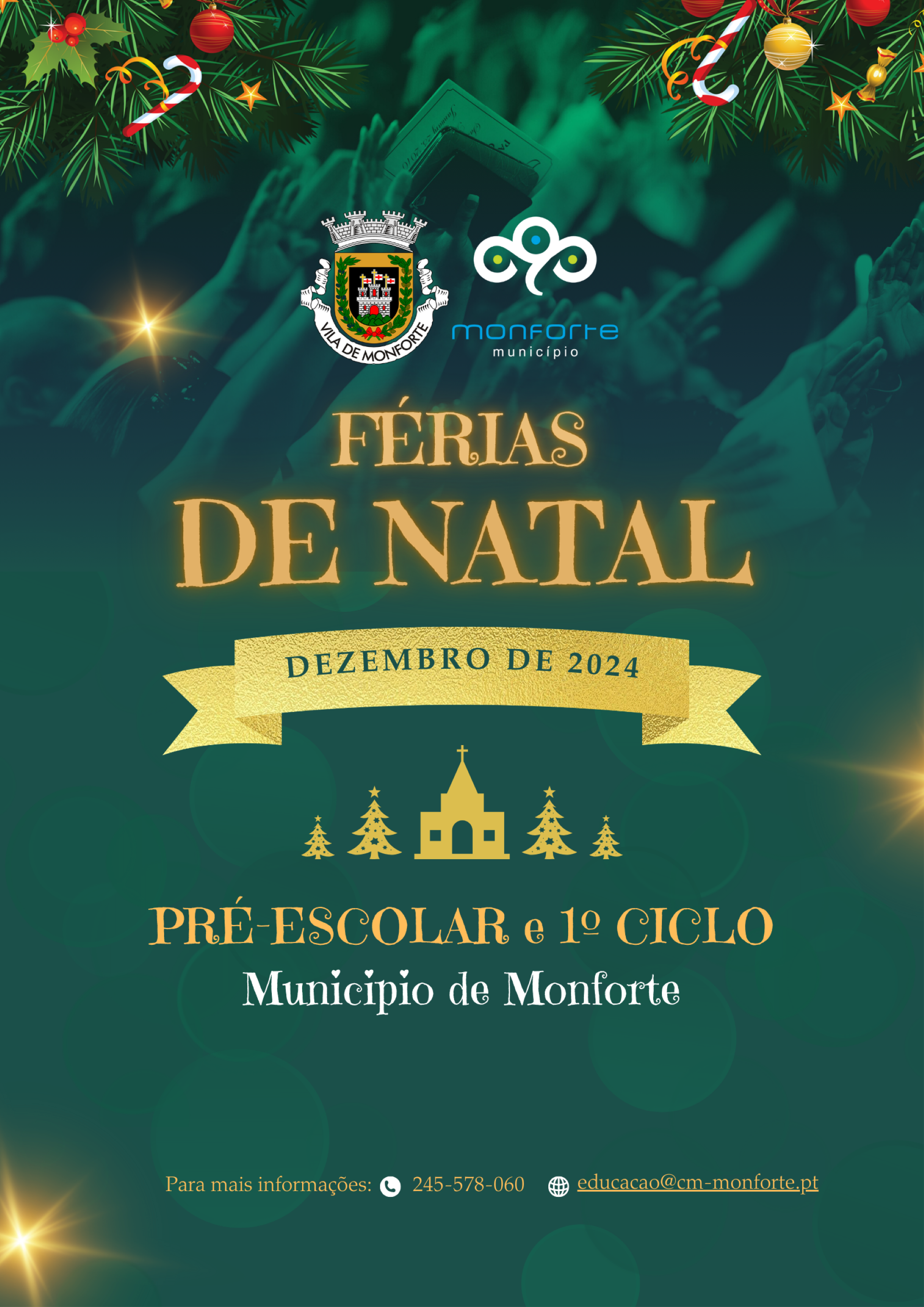 ATIVIDADES DE APOIO À FAMÍLIA NAS FÉRIAS DE NATAL 2024