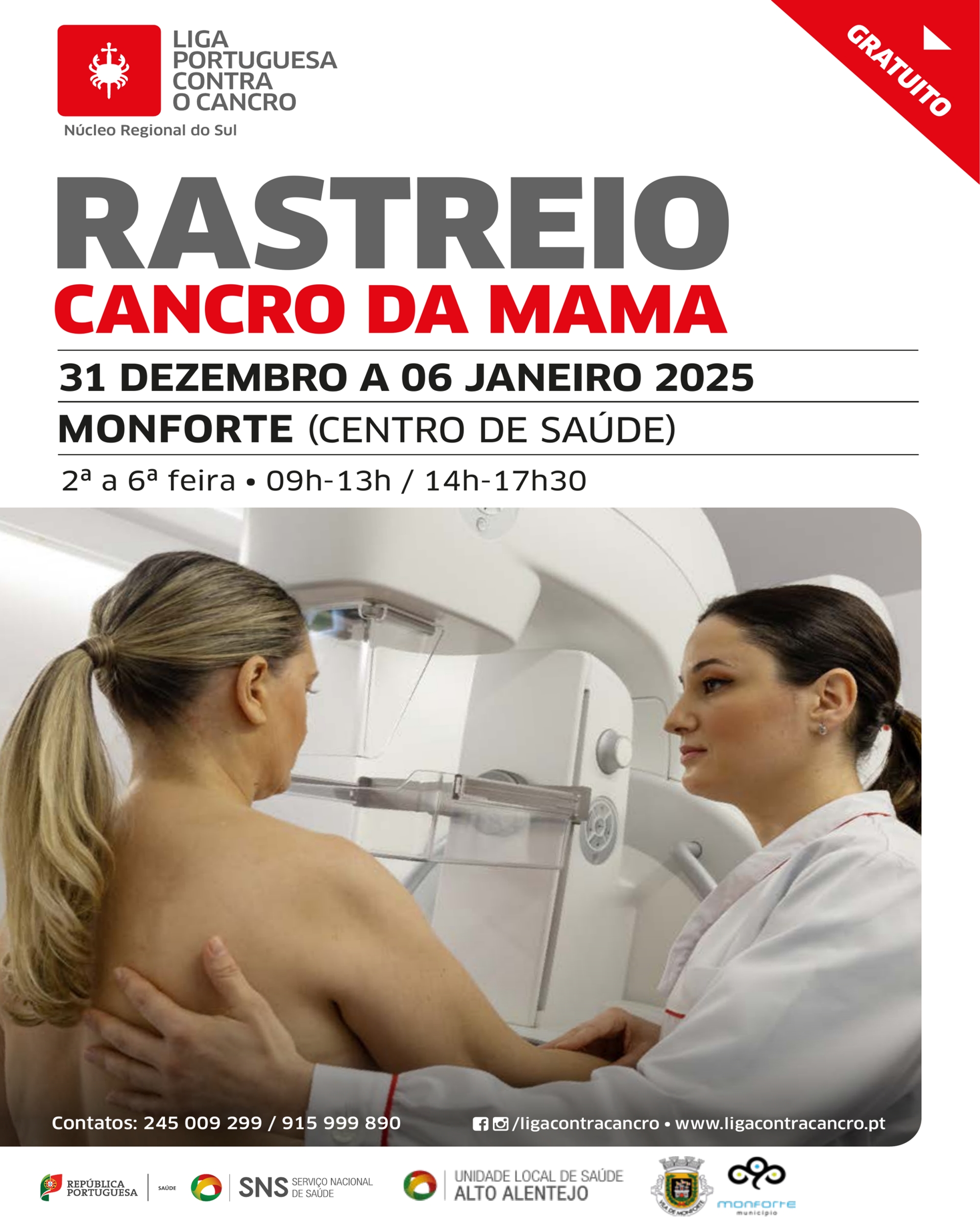 RASTREIO AO CANCRO DA MAMA