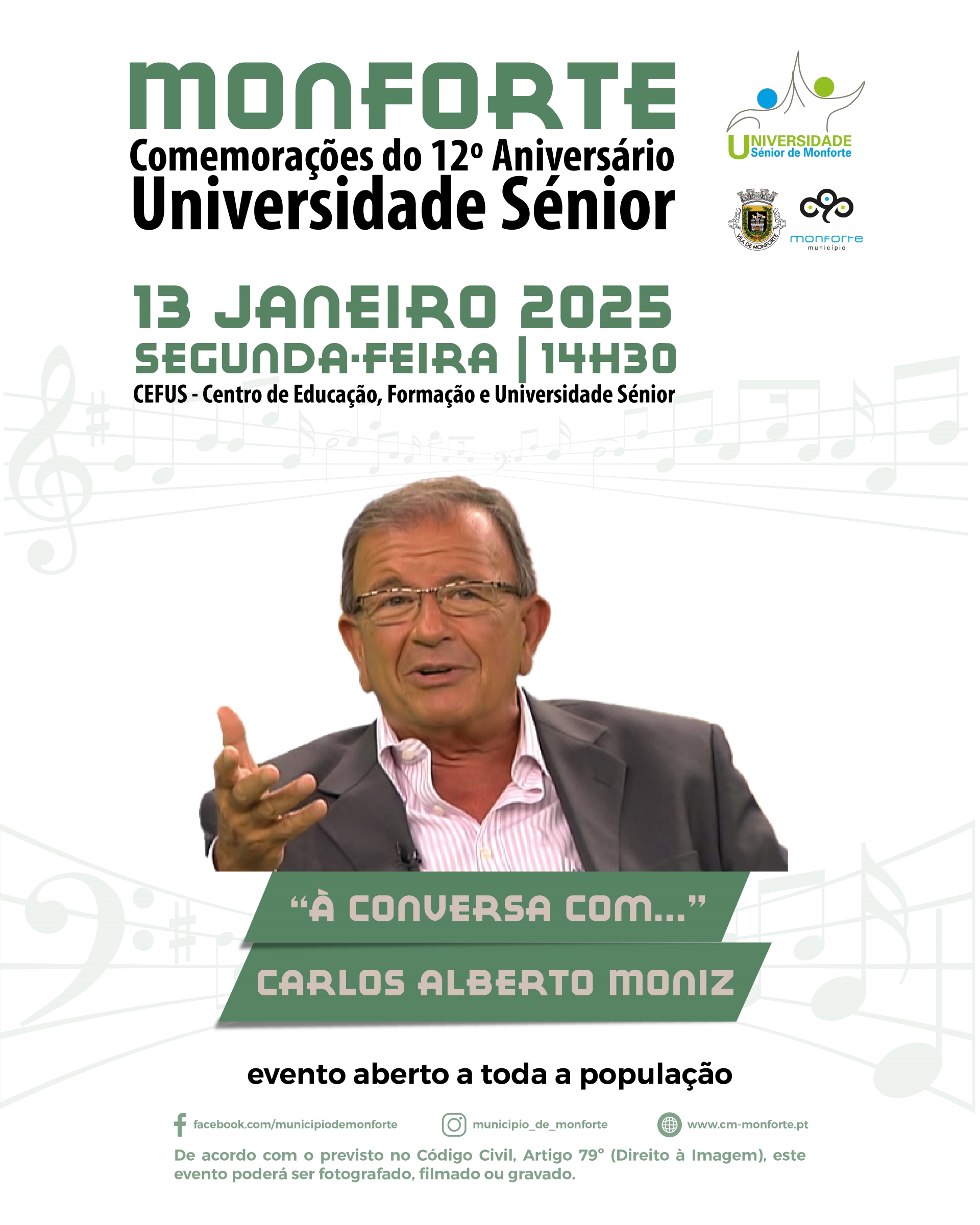 12º ANIVERSÁRIO DA USM – Á CONVERSA COM CARLOS ALBERTO MONIZ