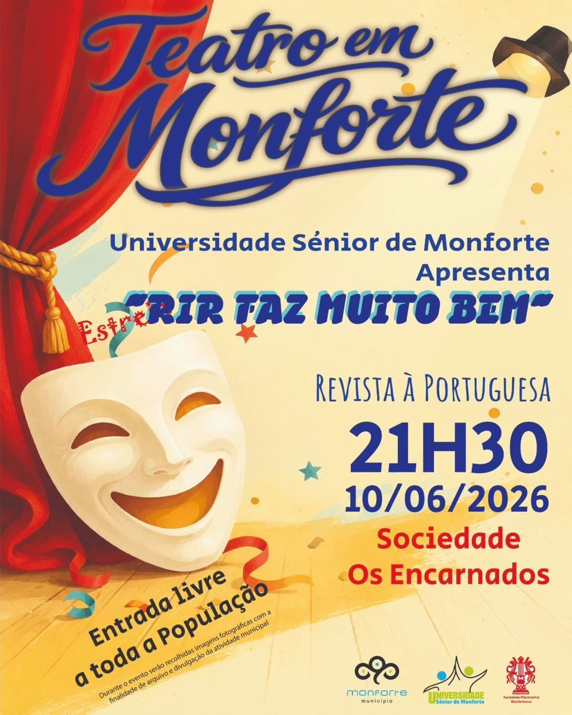 TEATRO EM MONFORTE – RIR FAZ MUITO BEM